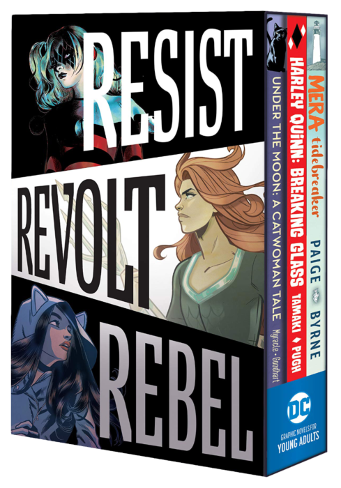 DC Comics - Graphic Novels & Manga - Box Set of 3 - Resist.Revolt.Rebel